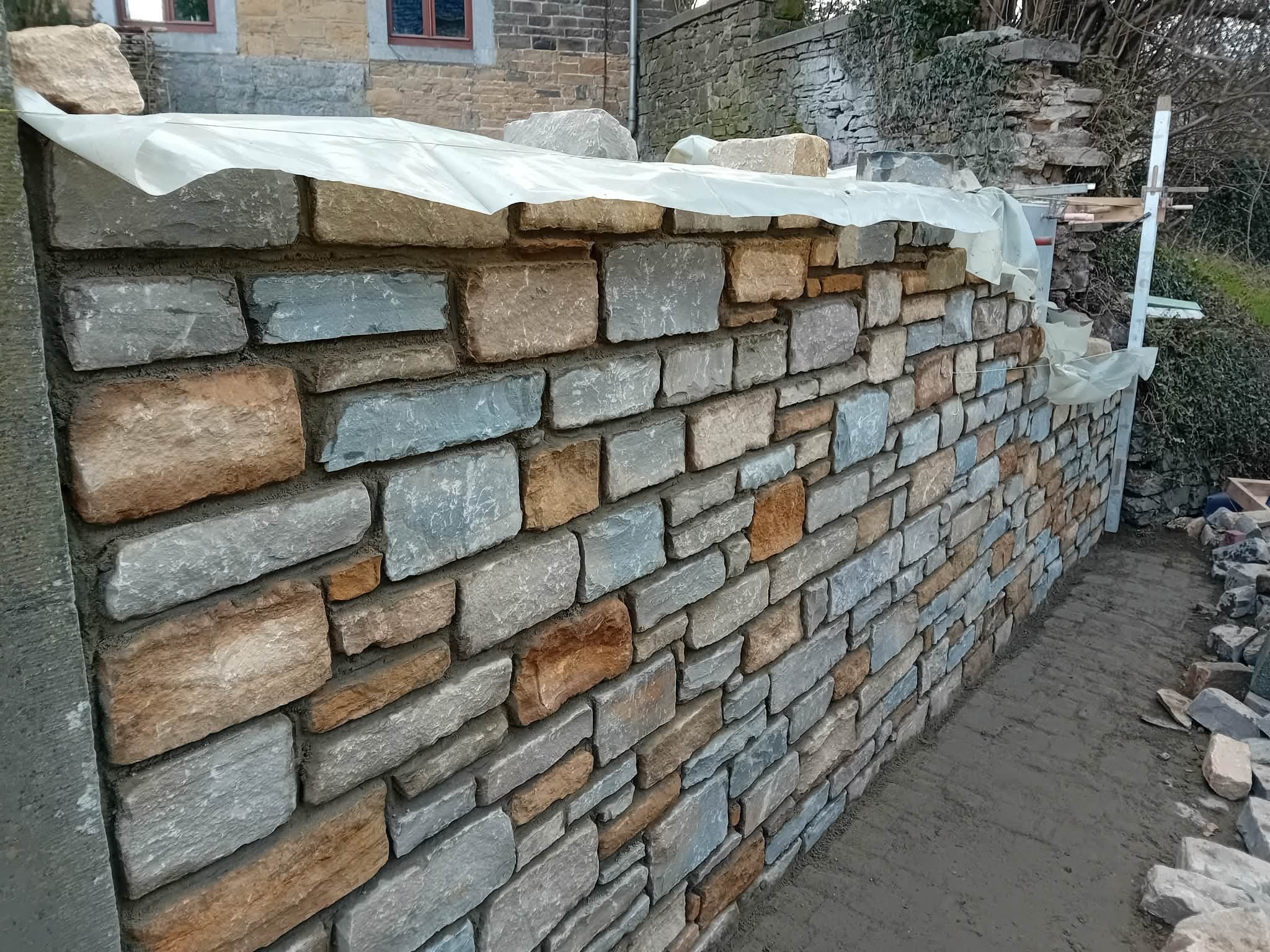 Mur finition