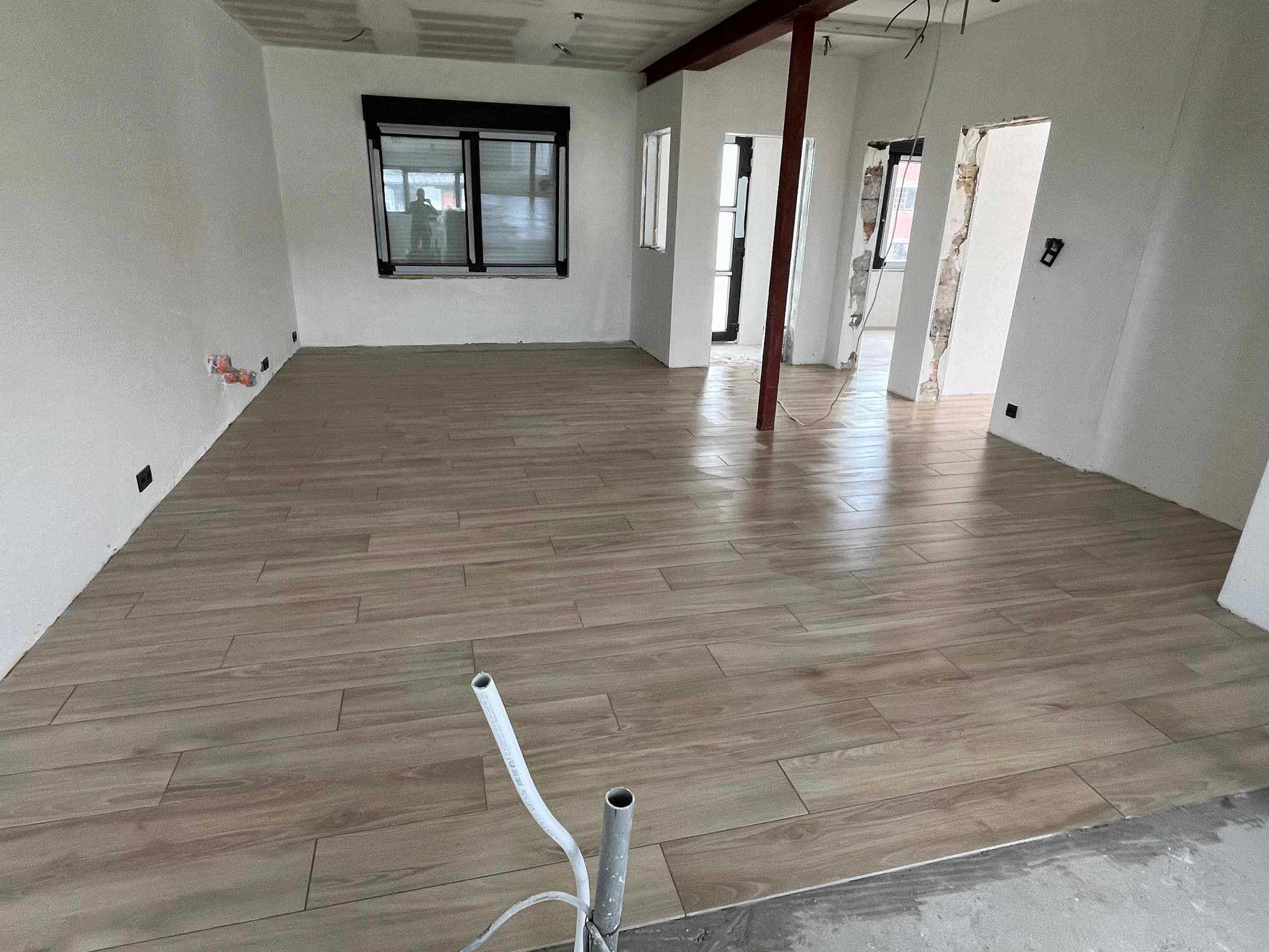 Parquet fini finition mate